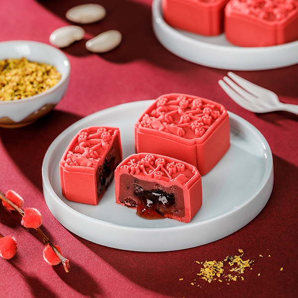 Flow-core cranberry filling